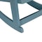 Flash Furniture Sea Foam Poly Resin Adirondack Style Rocking Chair JJ-C14705-SFM-GG - alternate 6